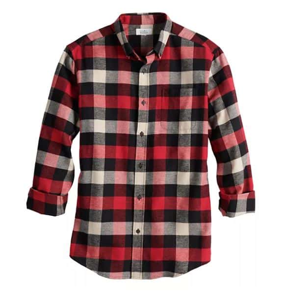 Flannels under $8