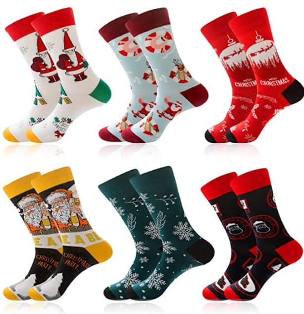6 Pairs Women Christmas Socks – 40% Off With Code