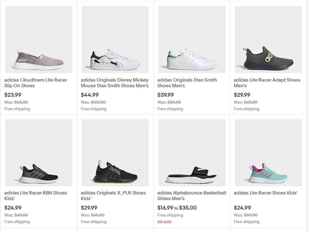 HUGE Selection Of Adidas Shoes – Up To 75% Off + FREE Shipping