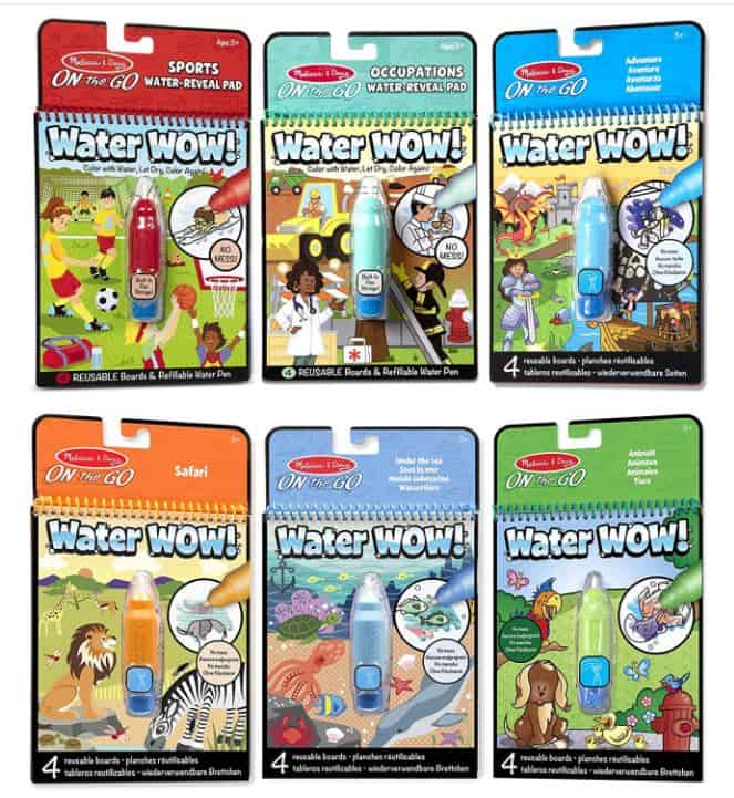 Melissa & Doug On The Go Water Wow! 6-Pack