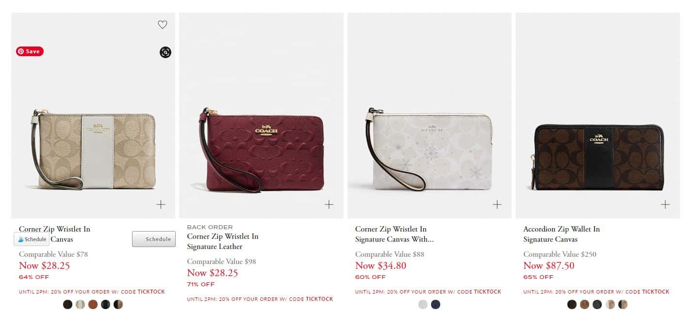 Coach flash sale Coach flash sale