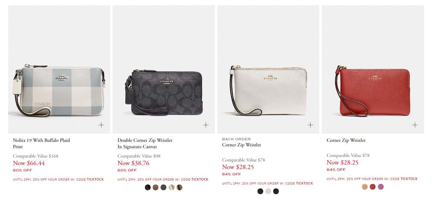 RUN RUN RUN – Limited Time Flash Sale On Coach Wristlets – Get Your For $28.25 RUN RUN RUN – Limited Time Flash Sale On Coach Wristlets – Get Your For $28.25