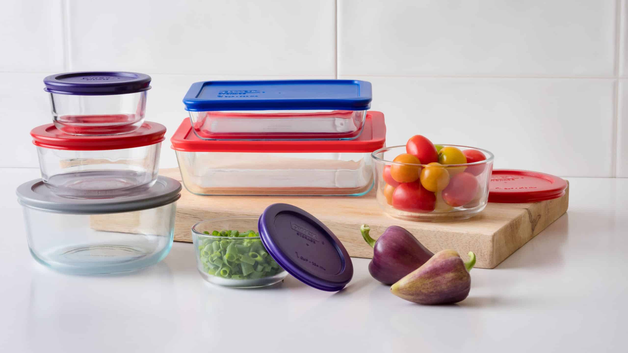 Pyrex Simply Store Glass Bakeware Set, 14 Piece