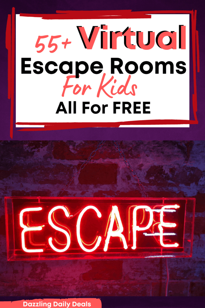 55+ FREE Virtual Escape Rooms For Kids