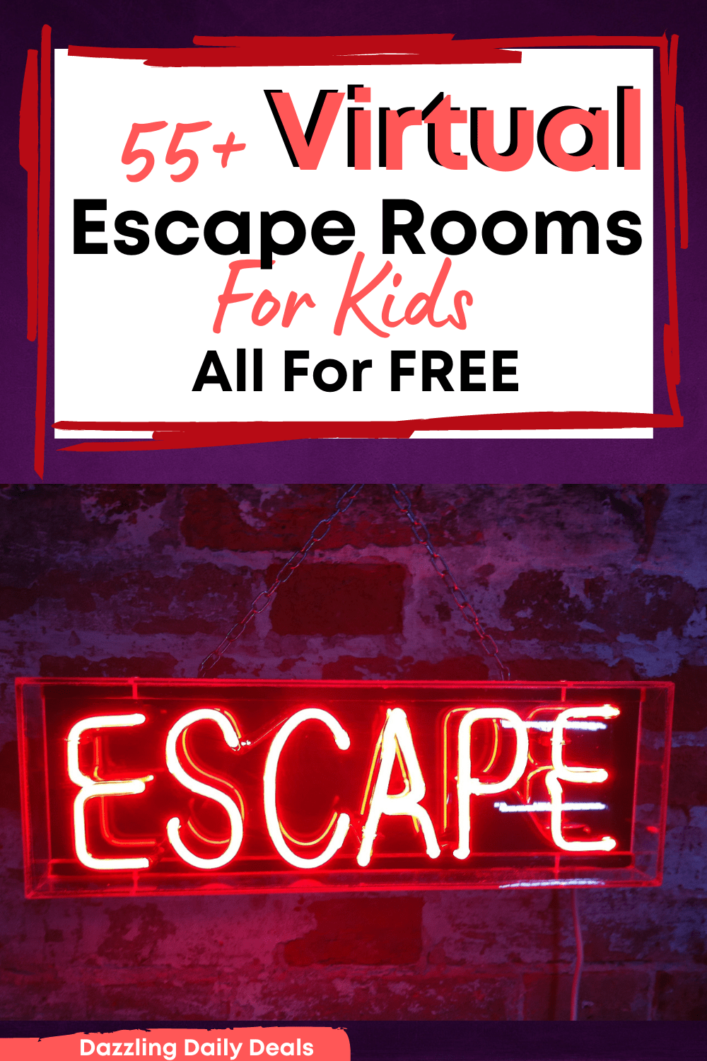55+ FREE Virtual Escape Rooms For Kids