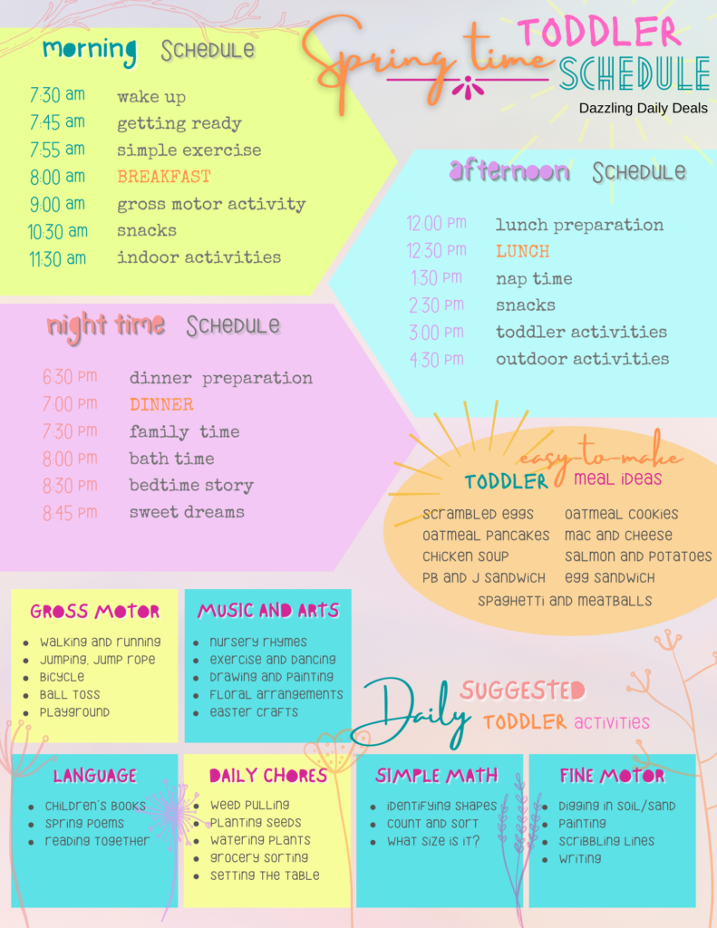 Free Toddler Activity Schedule Printable – Parenting Free Toddler Activity Schedule Printable – Parenting