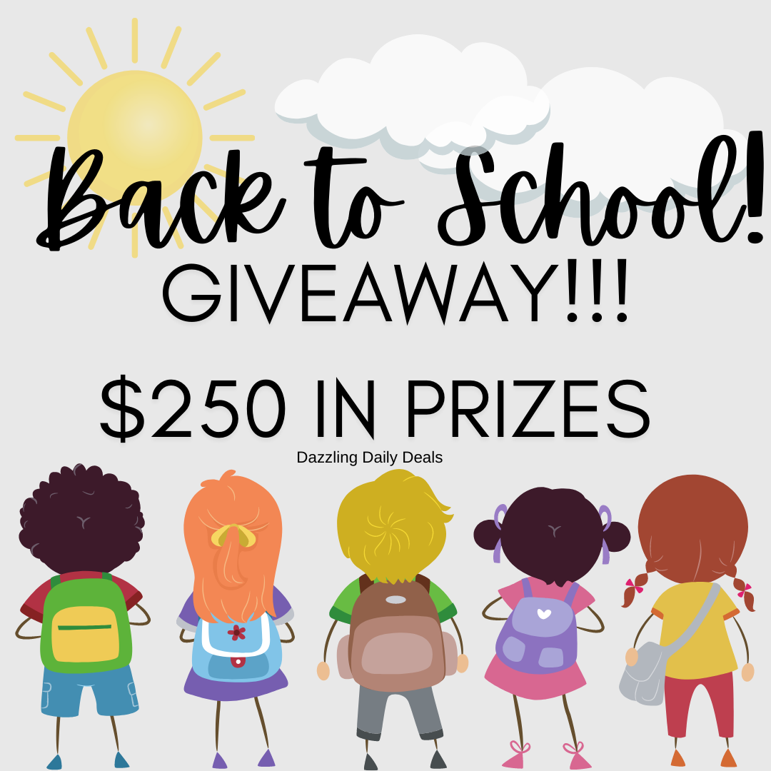 Back To School Giveaway! $250 In Prizes