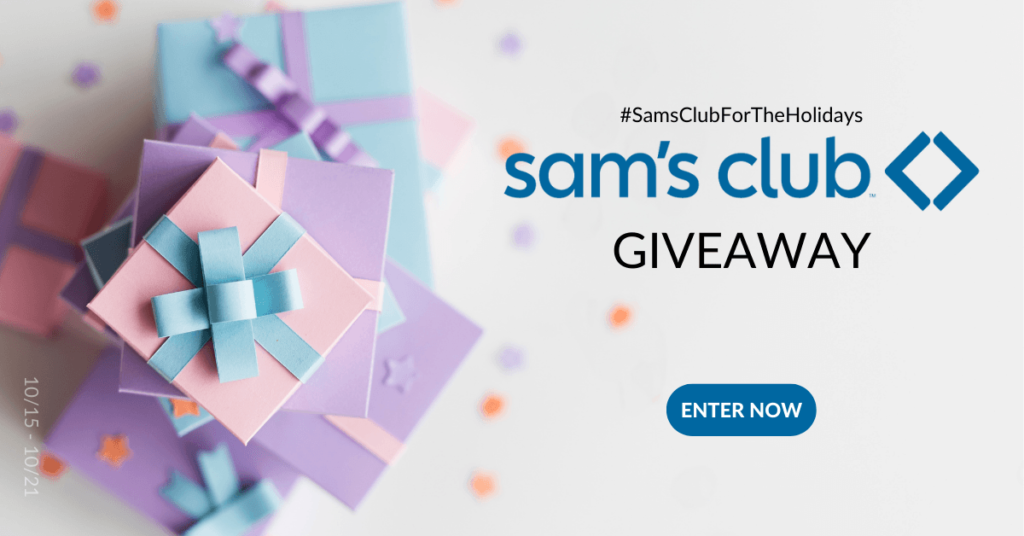 Two Great Giveaway’s #SamsClubForTheHolidays