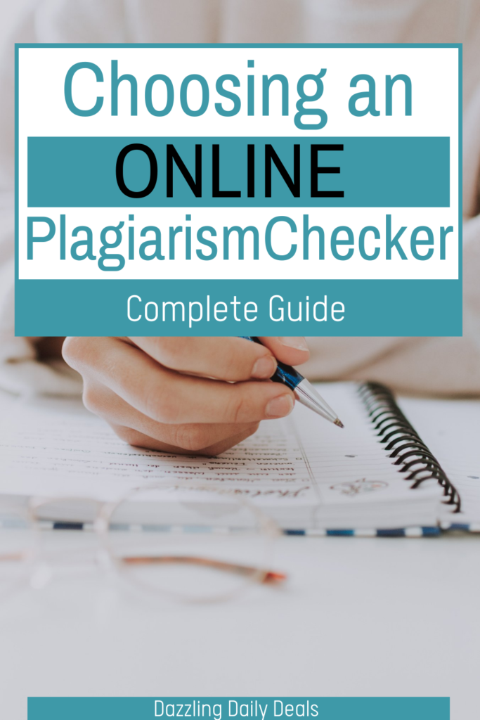 Choosing an online Plagiarism Checker- Complete Guide