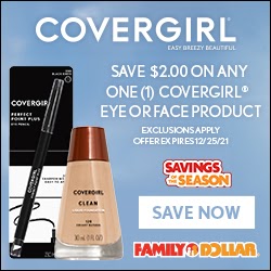 Save $2 on any CoverGirl Face or Eye Product #ad