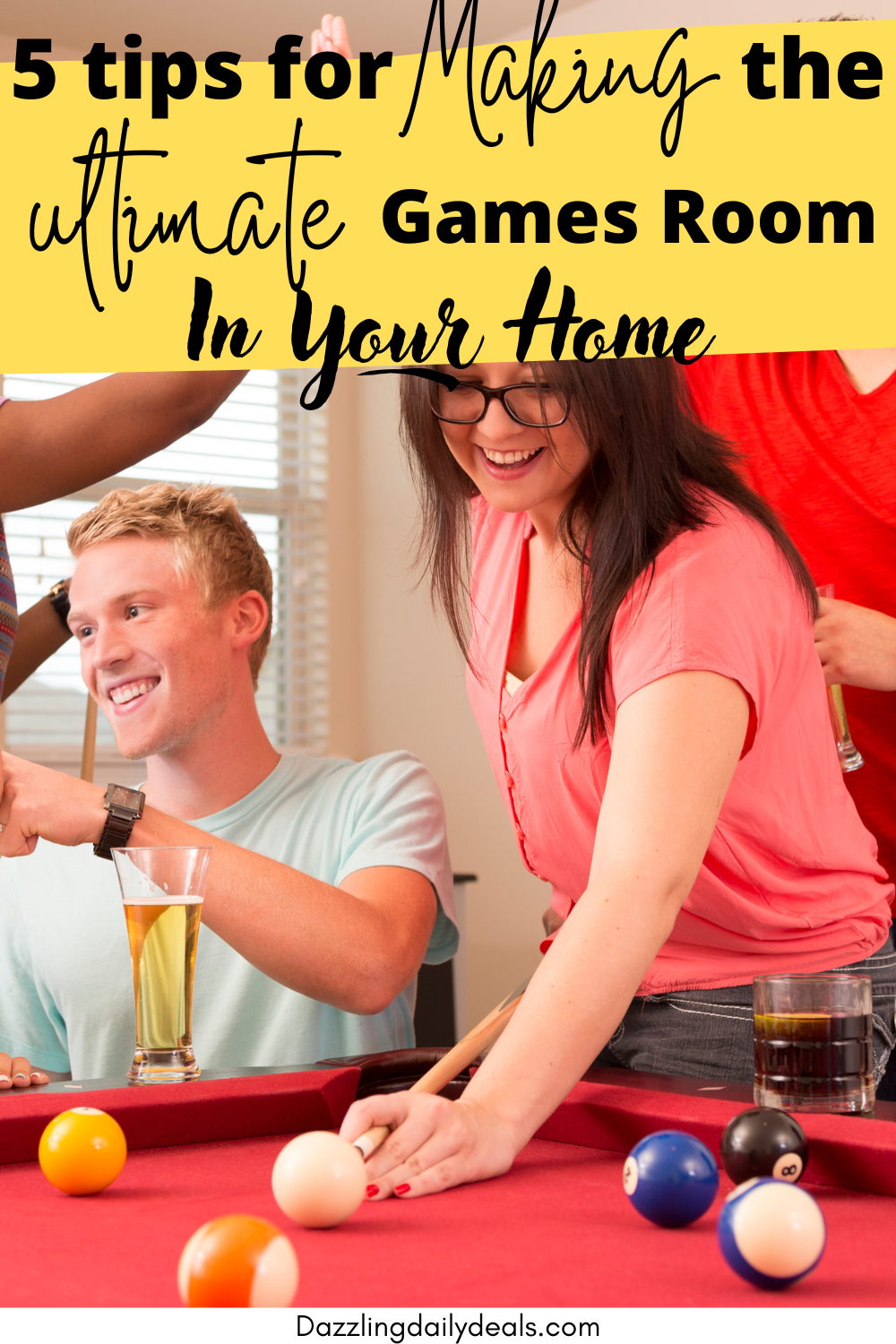 5 Tips For Making The Ultimate Games Room In Your Home